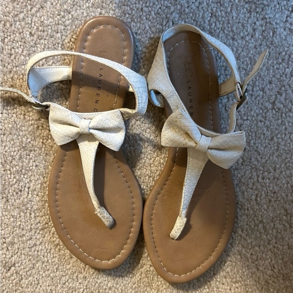 Lauren Conrad Bow Sandals